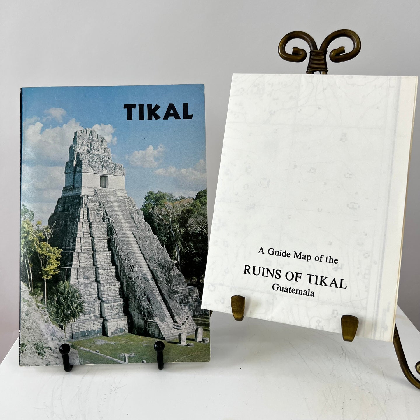 Tikal A Handbook Of The Ancient Maya Ruins With Map