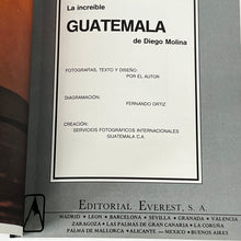 Load image into Gallery viewer, La increible Guatemala de Diego Molina
