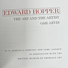 Load image into Gallery viewer, Edward Hopper - The Art And The Artist Gail Levin

