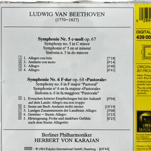 Load image into Gallery viewer, Ludwig Van Beethoven Symphonien Nos. 5 &amp; 6 Pastoral
