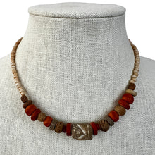 Load image into Gallery viewer, Beaded Boho Necklace 15&quot;
