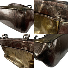 Load image into Gallery viewer, Vintage Metallic Coach Bag
