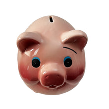 Load image into Gallery viewer, Vintage Retro Pink Piggy Bank Size 6&quot;
