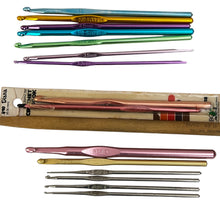 Load image into Gallery viewer, Vintage Bolle USA Crochet Hook Needle Lot Sale
