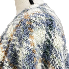 Load image into Gallery viewer, Boyne Valley Weavers Knit Cape Vintage Wool Blend One Size
