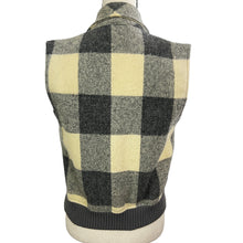 Load image into Gallery viewer, Vintage Wool Buffalo Plaid Vest With Pockets
