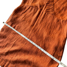 Load image into Gallery viewer, Garnet Hill Sleeveless 100% Linen Woman Dress Size 6
