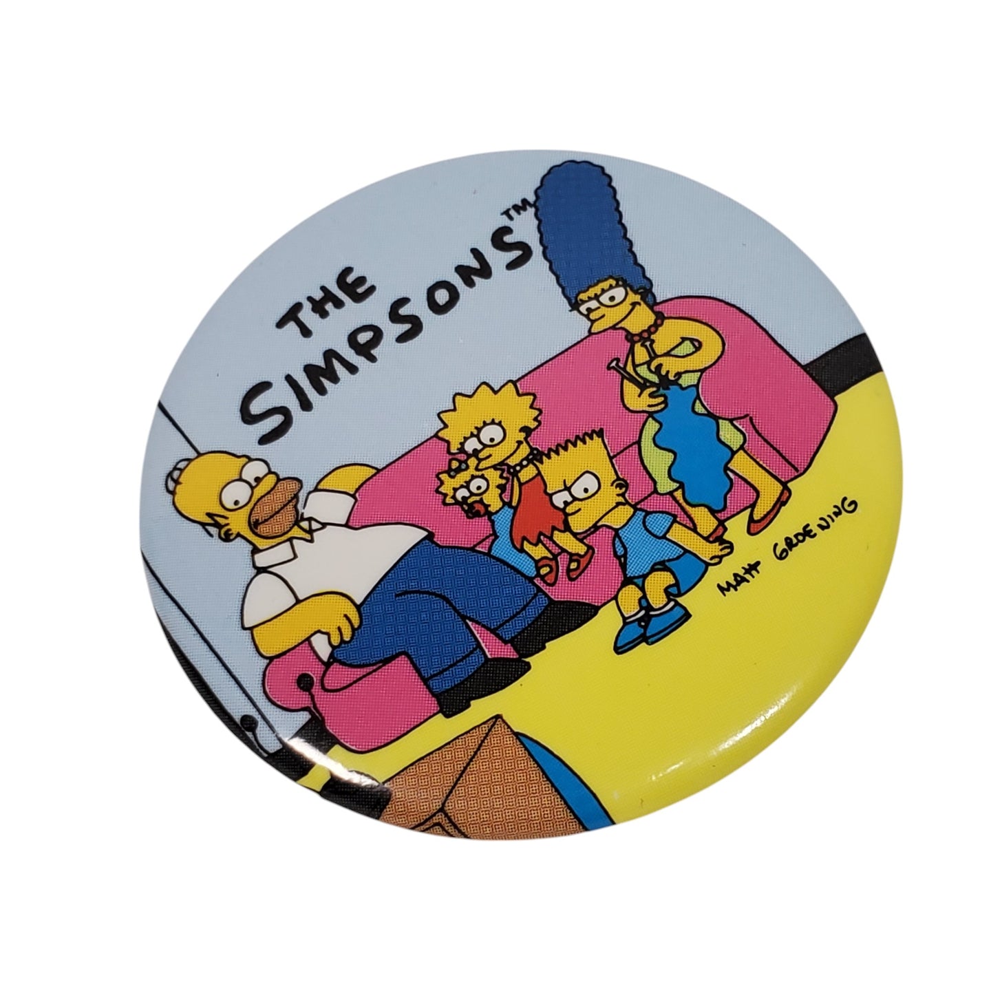 Vintage 1989 The Simpsons Button