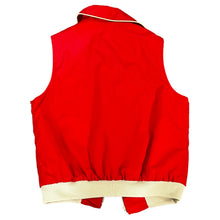 Load image into Gallery viewer, Vintage 70s Wiman Champion Red and Tan Vest One Size 
