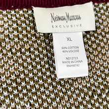 Load image into Gallery viewer, Nieman Marcus Knit Cardigan Size XL
