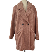 Load image into Gallery viewer, Lucky Brand Teddy Coat Dust Rose Size Large
