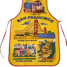 Load image into Gallery viewer, Vintage San Francisco Souvenir Canvas Apron
