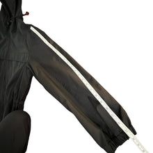 Load image into Gallery viewer, Boseding Black Hooded Drawstring Jacket Size Medium
