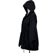 Load image into Gallery viewer, Boseding Black Hooded Drawstring Jacket Size Medium
