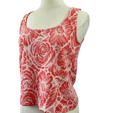 Load image into Gallery viewer, VinSt John Sleeveless Coral Knit Top Size Small

