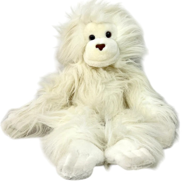 Dakin 1980s White Orangutan Ape Plush Toy