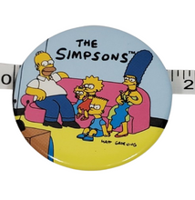 Load image into Gallery viewer, Vintage 1989 The Simpsons Button
