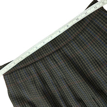 Load image into Gallery viewer, Vintage Burberry Plaid Pleated Long Wool Skirt  Waist 24
