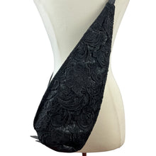 Load image into Gallery viewer, Patti for Hung On U Black leather Crossbody Sling
