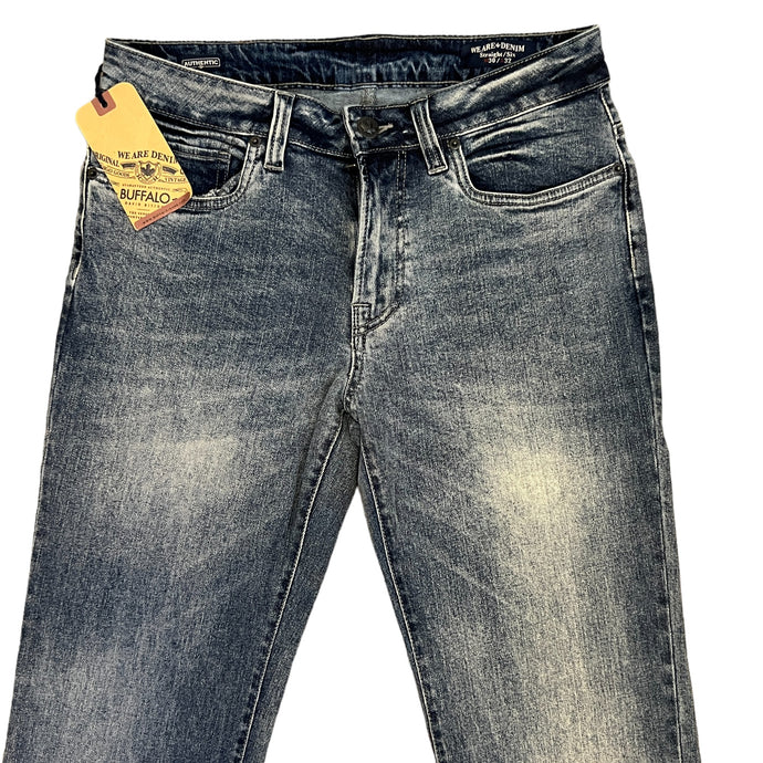Buffalo David Bitton Basic Straight Stretch Six Designer Jeans Size 30/32