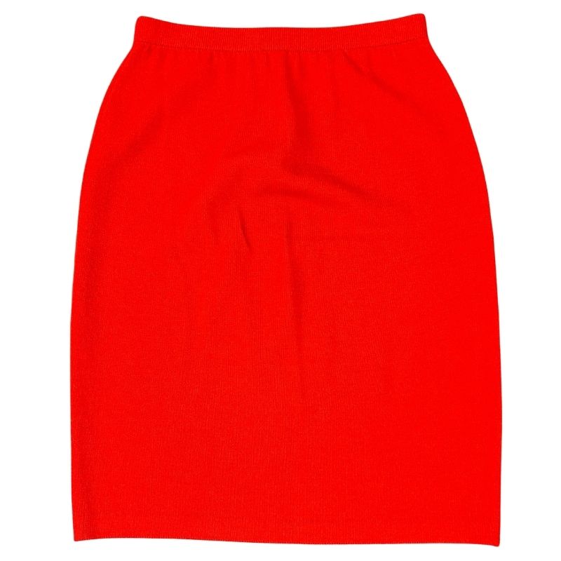 St. John Collection Women Red Retro Skirt Size 10