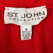 Load image into Gallery viewer, St. John Collection Women Red Retro Skirt Size 10

