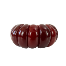 Load image into Gallery viewer, Resin Burgundy Red Women&#39;s Bracelet
