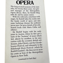 Load image into Gallery viewer, 5000 Nights at the Opera: The Memoirs of Sir Rudolph Bing 
