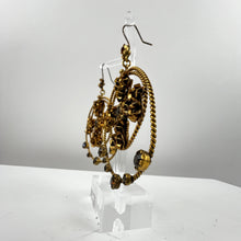 Load image into Gallery viewer, Womens Metal Cross Dangle Earrings
