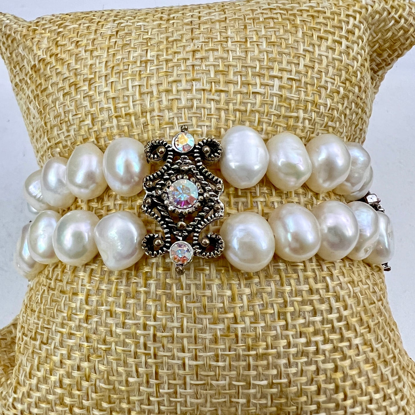 Fresh Water Pearl Bracelet Artisan Crafted