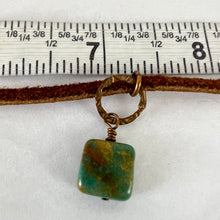 Load image into Gallery viewer, Vintage Leather Turquoise Necklace

