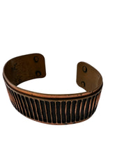 Load image into Gallery viewer, Copper Cuff Womens Vintage Bracelet 
