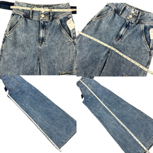 Load image into Gallery viewer, Veronica Beard High Rise Wide Leg Jeans Size 24
