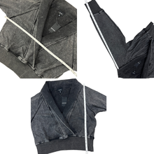 Load image into Gallery viewer, Dark Gray Oversized Pullover Sweatshirt Size Small by Henson
