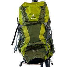 Load image into Gallery viewer, Deuter Womens Act Lite 45+10 SL Pack Green Internal Frame Hiking Backpack
