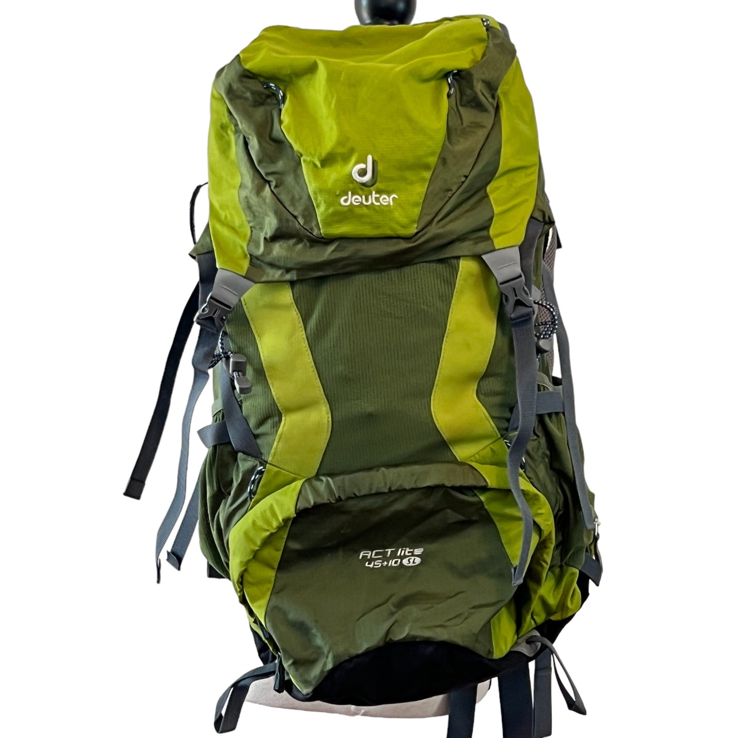 Deuter Womens Act Lite 45+10 SL Pack Green Internal Frame Hiking Backpack