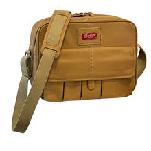 Load image into Gallery viewer, Rawlings Baseball Glove Leather Messenger Bag Adjustable Shoulder Strap
