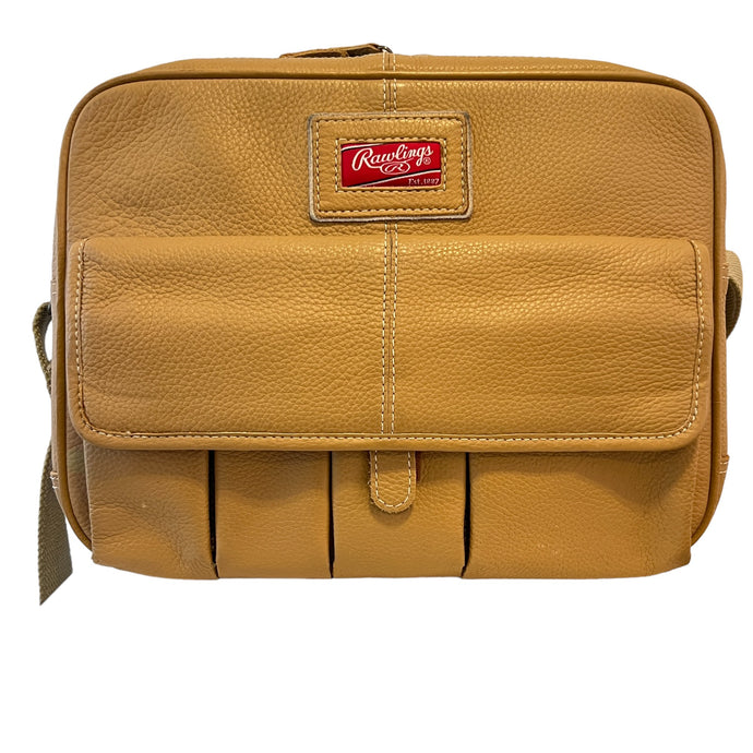 Rawlings Baseball Glove Leather Messenger Bag Adjustable Shoulder Strap