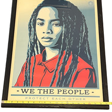 Load image into Gallery viewer, Shepard Fairey We The People Protect Each Other Art Prints Poster 19.5x26
