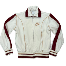 Load image into Gallery viewer, Vintage Nike Warmup Jacket Sportswear White Orange Tag Zip Up Jacket 70&#39;s 80&#39;s
