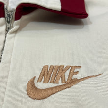 Load image into Gallery viewer, Vintage Nike Warmup Jacket Sportswear White Orange Tag Zip Up Jacket 70&#39;s 80&#39;s
