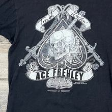 Load image into Gallery viewer, Vintage 1990 Ace Frehley Trouble Walkin&#39; Tour T-shirt (M) Kiss Band Guitarist
