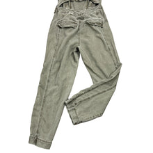 Load image into Gallery viewer, Free People Go West Utility Denim Jumpsuit Women&#39;s Small Green Square Neck Size: Medium
