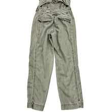 Load image into Gallery viewer, Free People Go West Utility Denim Jumpsuit Women&#39;s Small Green Square Neck Size: Medium
