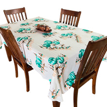 Load image into Gallery viewer, 1970s Floral Table Cloth 58.5 x 90&quot;
