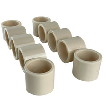 Load image into Gallery viewer, Vintage Hong Kong Cream Hard Plastic Napkin Holders Set of 10
