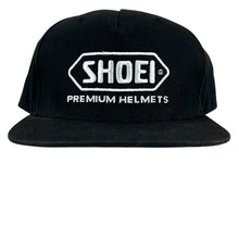 Load image into Gallery viewer, Shoei Helmets Embroidered Black Snapback
