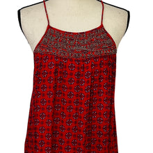 Load image into Gallery viewer, Altard State Red Spaghetti Sun Dress Size Large 
