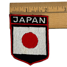 Load image into Gallery viewer, Vintage Japan Flag Sew On Embroidered Patch Badge

