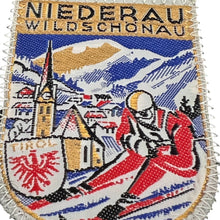 Load image into Gallery viewer, Vintage Austria ski resort embroidered patch.
